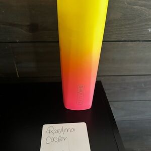 Yellow and Pink Tumbler